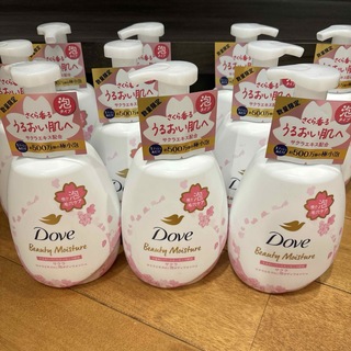 Dove（Unilever） - ダヴ　サクラ　うるおいパールエッセンス　泡ボディウォッシュ　ボディソープ
