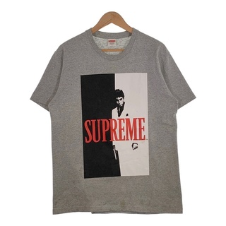 シュプリーム(Supreme)のSUPREME シュプリーム 17AW Scarface Split Tee スカーフェイス スプリットTシャツ グレー Size M(Tシャツ/カットソー(半袖/袖なし))
