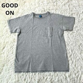 グッドオン(Good On)のGOOD ON ストレッチ　Tシャツ　ポケット　グレー(Tシャツ/カットソー(半袖/袖なし))