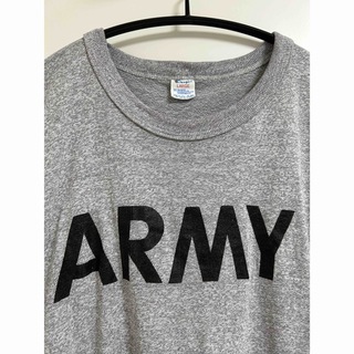 Champion - チャンピオン 80s Tシャツ ARMYプリント MADE IN USA  L