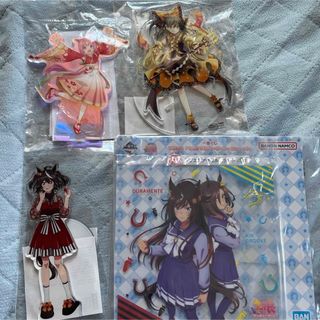 新品未使用！東方project  ウマ娘　オーロラアクリルスタンドなど(キャラクターグッズ)