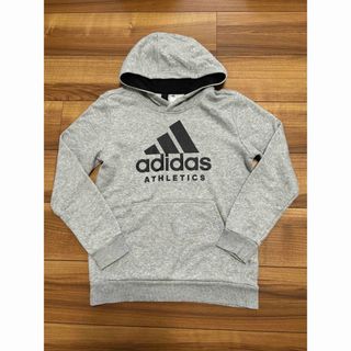 アディダス(adidas)の【adidas】アディダス　パーカー　グレー　160(その他)