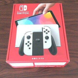 ニンテンドースイッチ(Nintendo Switch)のNintendo Switch White 有機ELモデル 新品 未使用(家庭用ゲーム機本体)