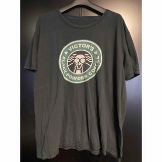 激レア VICTOR'S COFFEE 企業Tシャツ ヴィンテージ サイズXL(Tシャツ/カットソー(半袖/袖なし))