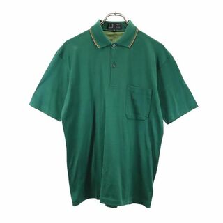ダンヒル(Dunhill)のダンヒル イタリア製 半袖 ポロシャツ 38 97cm グリーン Dunhill メンズ(ポロシャツ)