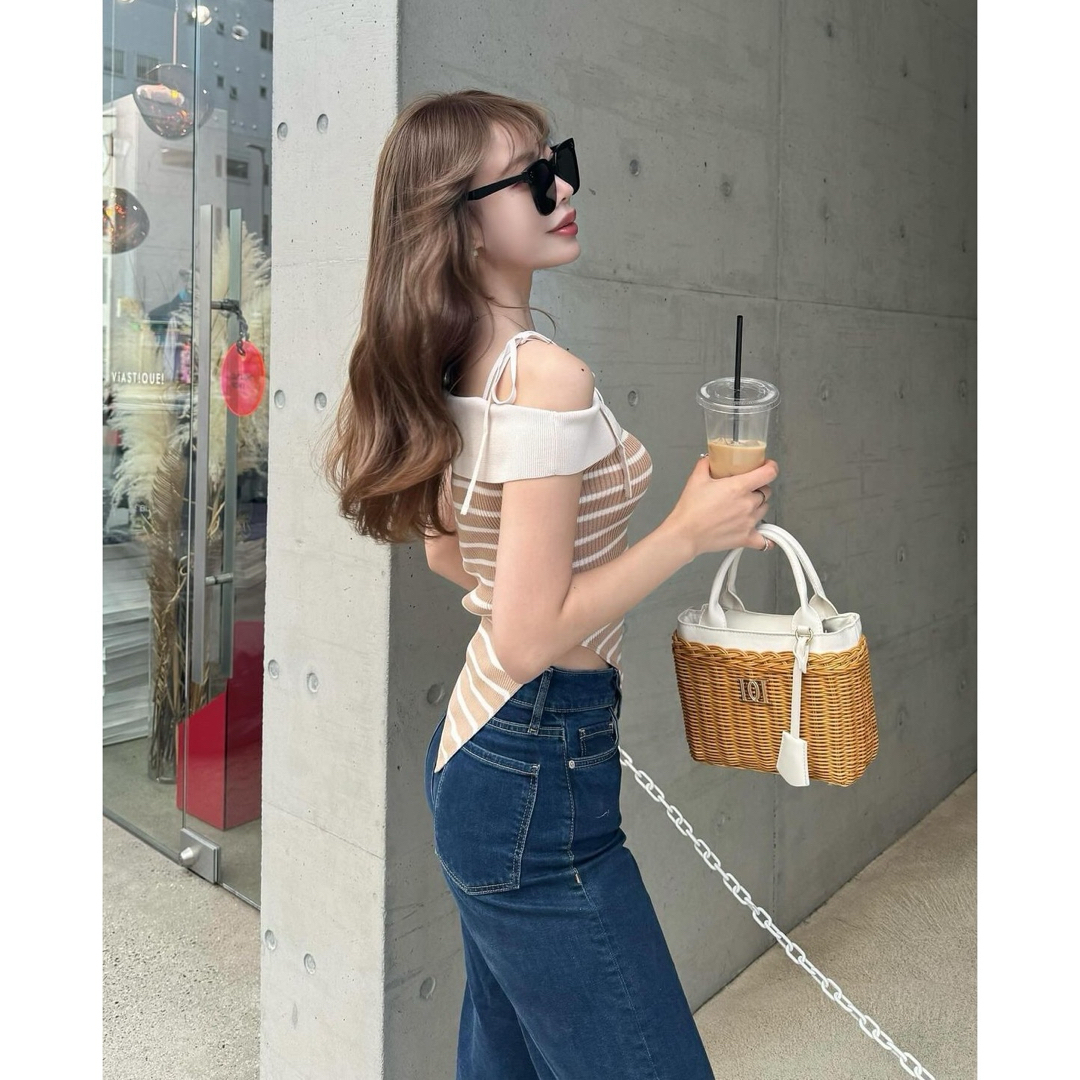 Darich - 新品未開封 ダーリッチ ラタンスクエアバッグ Darich - 新品未開封 ダーリッチ ラタンスクエアバッグ
