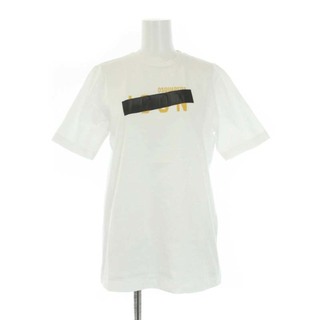 ディースクエアード(DSQUARED2)のディースクエアード アイコンパッチ Tシャツ カットソー 半袖 プリント 白 S(Tシャツ(半袖/袖なし))