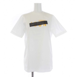 ディースクエアード(DSQUARED2)のディースクエアード Tシャツ カットソー 半袖 ロゴ 白 ホワイト XS(Tシャツ(半袖/袖なし))