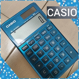 カシオ(CASIO)のカシオ デザイン電卓 手帳タイプ 10桁(オフィス用品一般)
