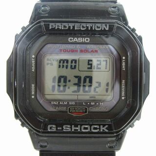 ジーショック(G-SHOCK)のカシオジーショック カーボンファイバーインサートバンド 腕時計 黒 ■SM3(腕時計(デジタル))