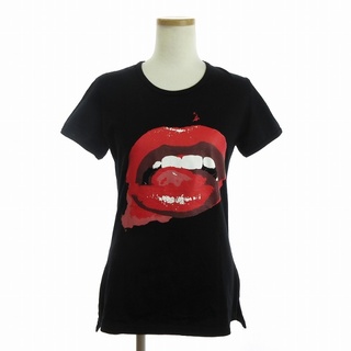 ヴィヴィアンウエストウッド(Vivienne Westwood)のヴィヴィアンウエストウッド WORLD TOUR TEE Tシャツ 半袖 黒 M(Tシャツ(半袖/袖なし))