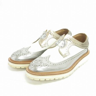 REGAL - リーガル ドレスシューズ ダイヤル式 ウィングチップ 白 25cm 靴 ■SM3