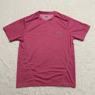 レディース　ワークマン　半袖Tシャツ　サイズM  ピンク(シャツ/ブラウス(半袖/袖なし))