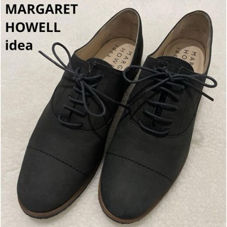 マーガレットハウエル(MARGARET HOWELL)のマーガレットハウウェルアイデア レースアップシューズ MHL 着用数回 美品(ローファー/革靴)