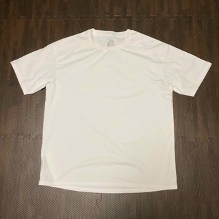 ムジルシリョウヒン(MUJI (無印良品))の無印良品 UPF50 速乾Tシャツ XL 白(Tシャツ/カットソー(半袖/袖なし))