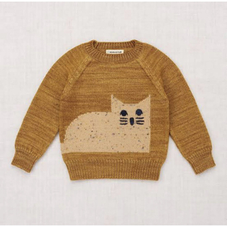 ミーシャアンドパフ(Misha & Puff)のMisha&Puff Cat Sweater 5y(ニット)