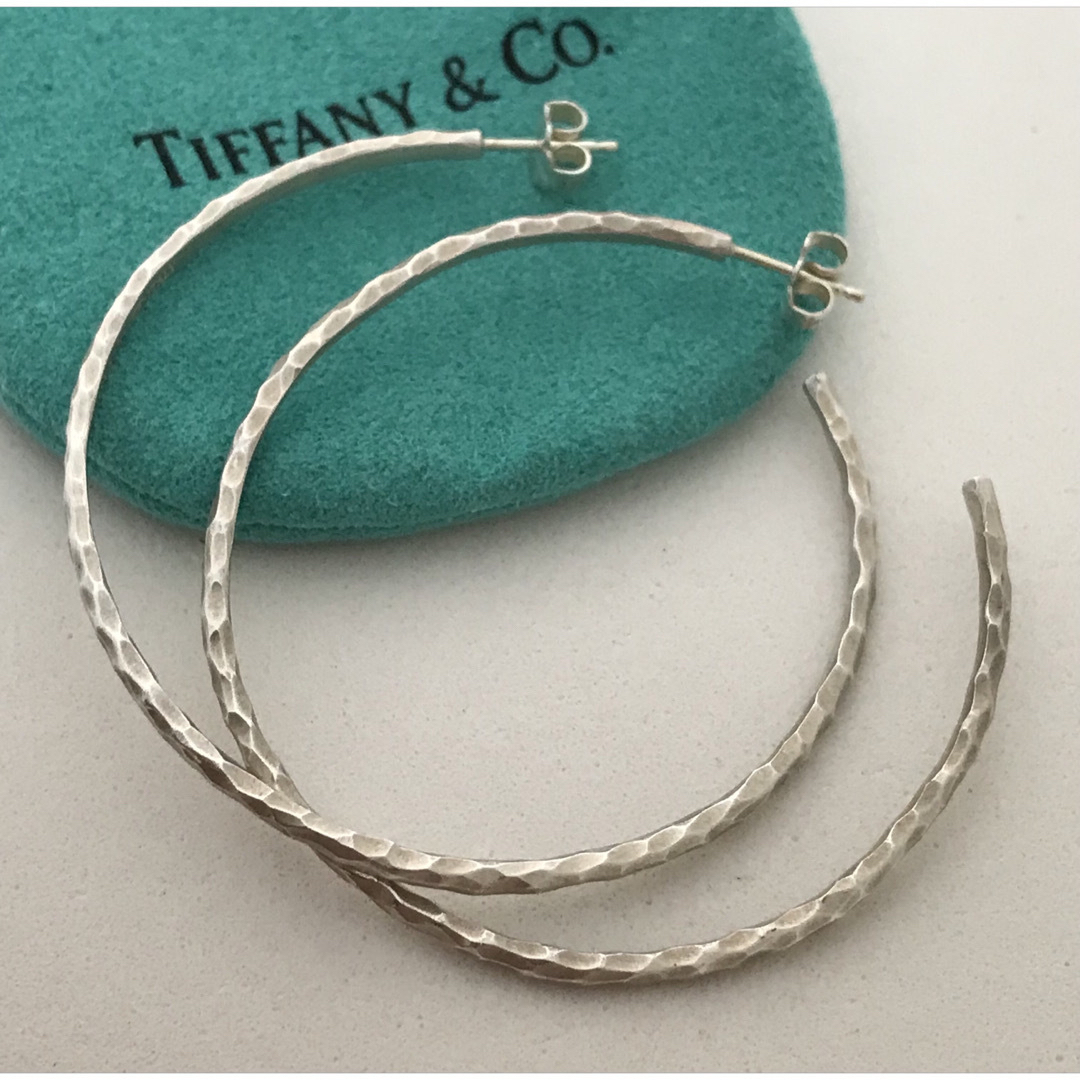 Tiffany & Co. - Tiffany パロマピカソ ハマード ラージフープ Tiffany & Co. - Tiffany パロマピカソ ハマード ラージフープ