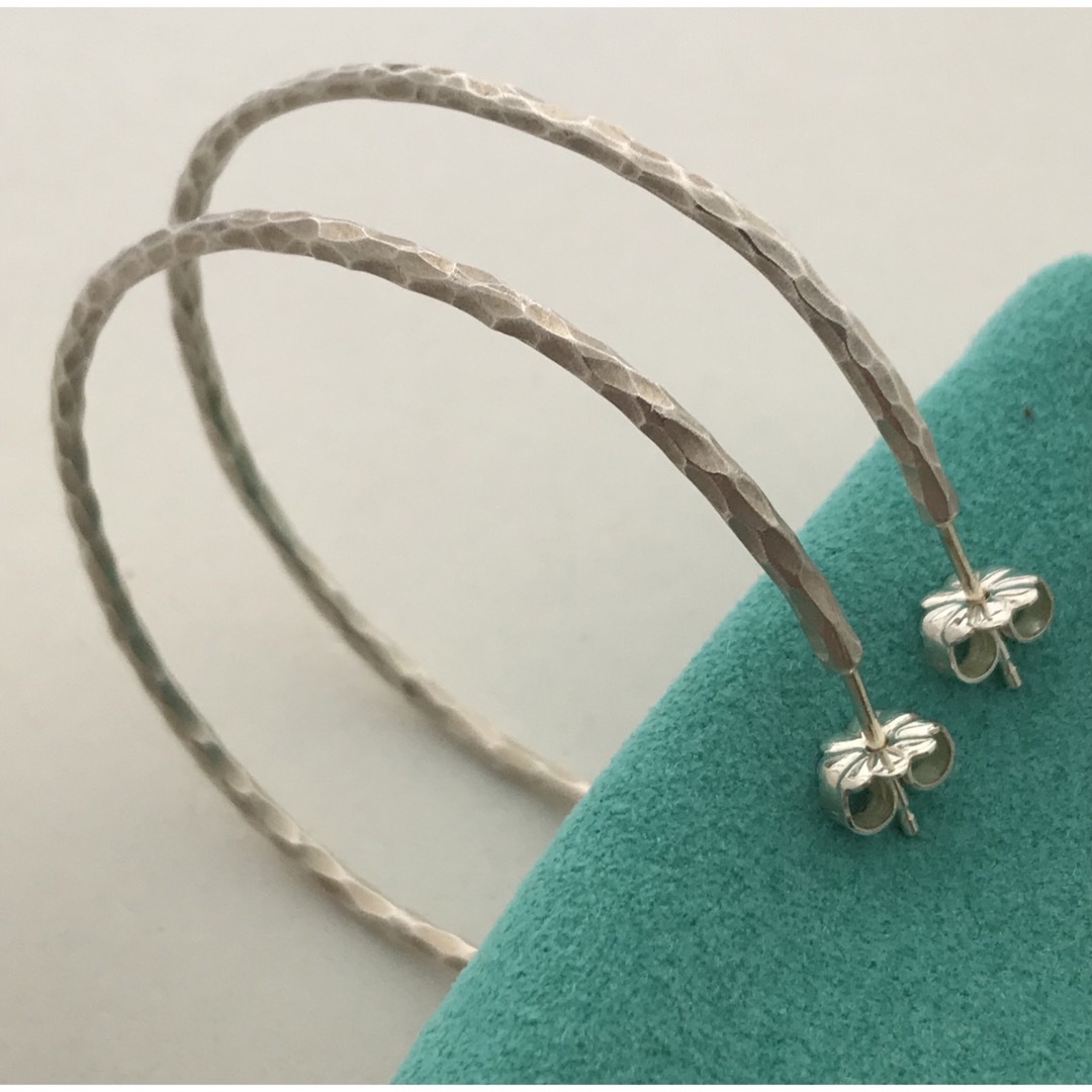 Tiffany & Co. - Tiffany パロマピカソ ハマード ラージフープ Tiffany & Co. - Tiffany パロマピカソ ハマード ラージフープ