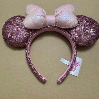 Disney - ミニー パルパルーザ カチューシャ ディズニーランド ピンク スパンコール
