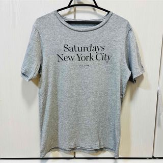 サタデーズニューヨークシティ(Saturdays NYC)のSaturdays New York City グレーTシャツ(Tシャツ/カットソー(半袖/袖なし))