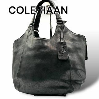 Cole Haan - Cole haan コールハーン　ハンドバッグ　ブラック　レザー　J05