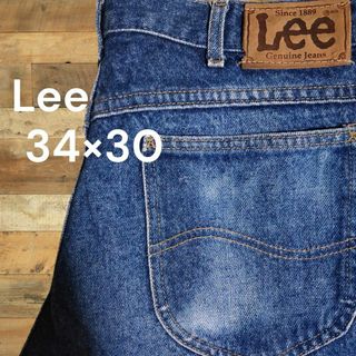 Lee - Lee リー Genuine Jeans 34×30 デニム ジーンズ ジップ