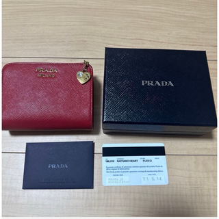 プラダ(PRADA)の【限定品】PRADA サフィアーノレザー　財布　1ML018(財布)