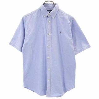 ラルフローレン(Ralph Lauren)のラルフローレン 半袖 ボタンダウンシャツ 170 ブルー系 RALPH LAUREN キッズ(ブラウス)