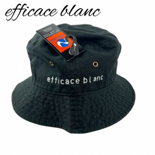 エフィカス(efficace)のエフィカス efficace blanc ゴルフ バケット ハット ブラック(ウエア)