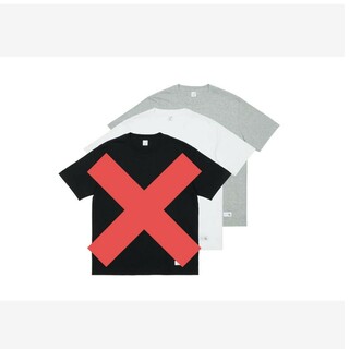 カルバンクライン(Calvin Klein)の未着用 2枚セット カルバンクライン×パレス コラボ パックTシャツ 白 灰(Tシャツ/カットソー(半袖/袖なし))