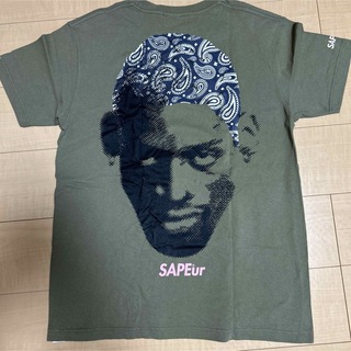 SAPEur サプール ロッドマンTシャツ XLサイズ 古着(Tシャツ/カットソー(半袖/袖なし))