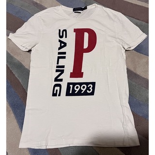 ポロラルフローレン(POLO RALPH LAUREN)のポロラルフローレンpoloralphlaurenプリントpロゴTシャツsサイズ(Tシャツ/カットソー(半袖/袖なし))