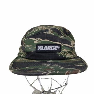 XLARGE - X-LARGE(エクストララージ) カモ柄 ロゴ 6パネルキャップ メンズ 帽子