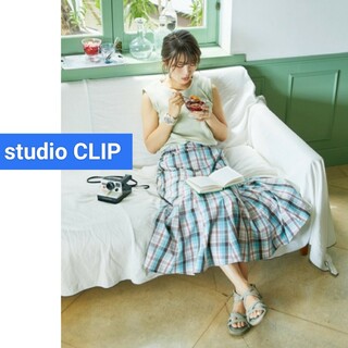 スタディオクリップ(STUDIO CLIP)の極美品　スタジオクリップ×ネクストウィークエンドコラボ　2021物語のスカート(ロングスカート)