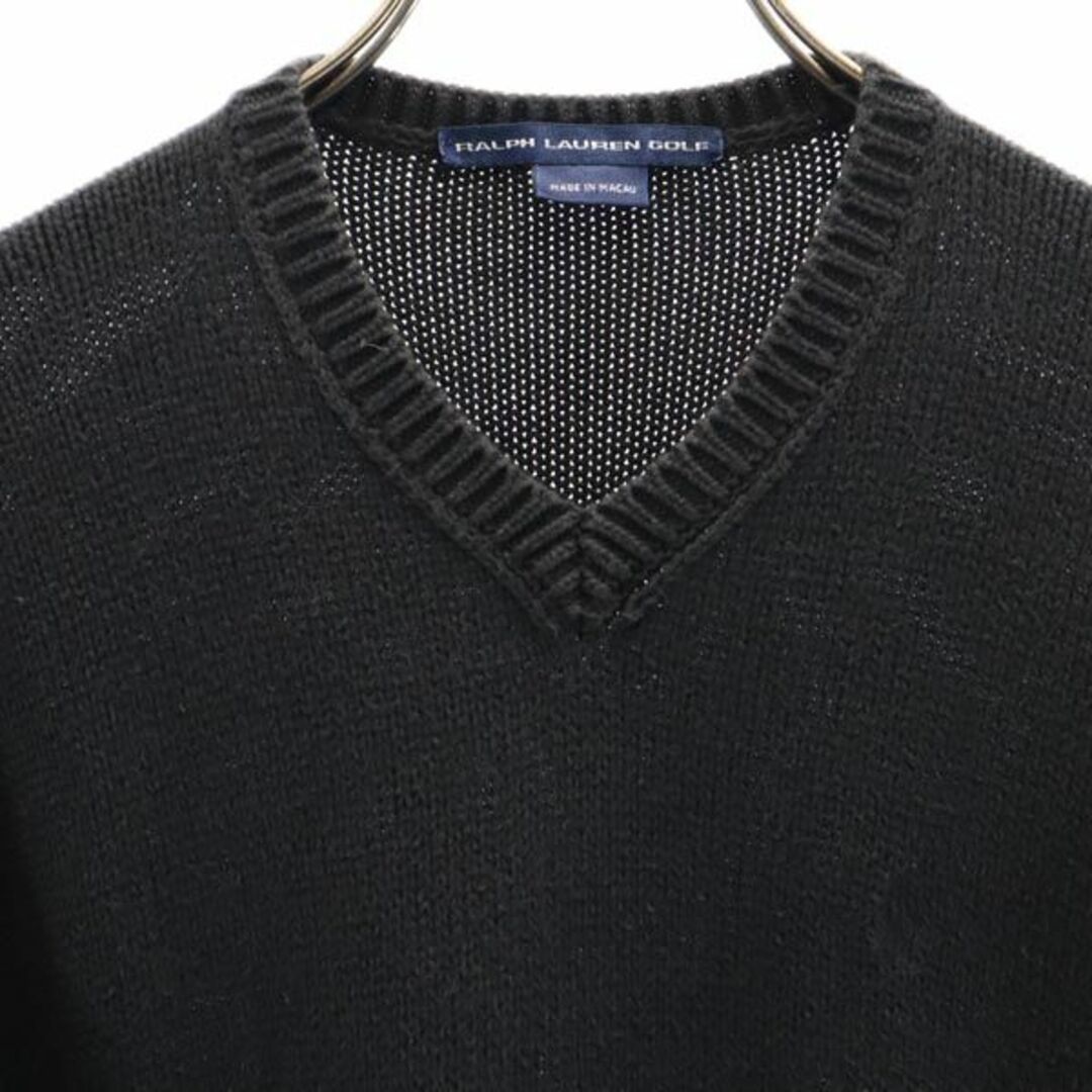 Ralph Lauren - ラルフローレン ゴルフ 長袖 Vネック コットン Ralph Lauren - ラルフローレン ゴルフ 長袖 Vネック コットン