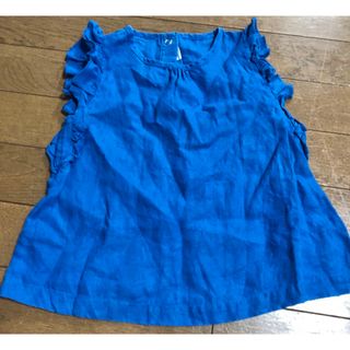 PETIT BATEAU - 美品☆プチバトー　ノースリーブトップス　100 104 女の子ベビー夏服