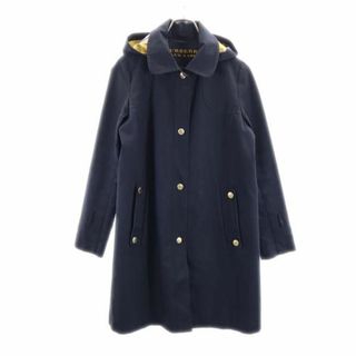 BURBERRY BLUE LABEL - バーバリーブルーレーベル 三陽商会 コート 38 ネイビー BURBERRY BLUE LABEL レディース