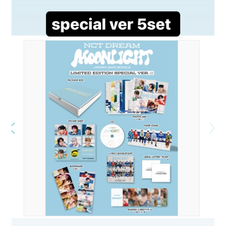 NCT DREAM moonlight special ver album 