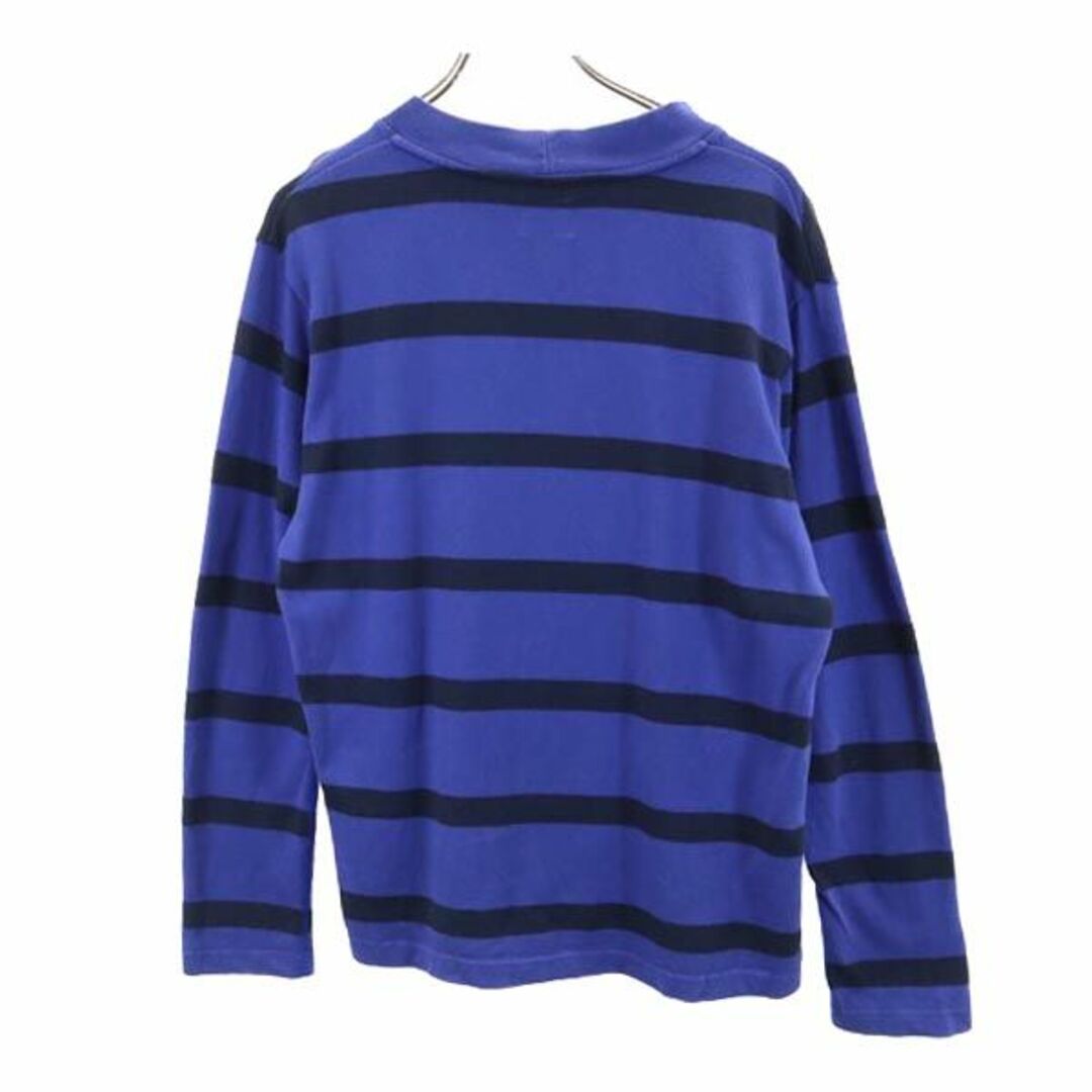 W)taps - ダブルタップス 日本製 ボーダー柄 長袖 Tシャツ M W)taps - ダブルタップス 日本製 ボーダー柄 長袖 Tシャツ M