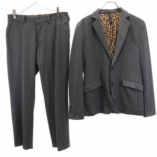 グラム(glamb)のグラム 日本製 スーツ 上下 セットアップ 2 グレー glamb テーラードジャケット パンツ メンズ(セットアップ)