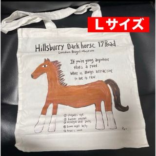 新品　ロンドン　ベーグル　ミュージアム　エコバッグ　トートバッグ　馬　Lサイズ