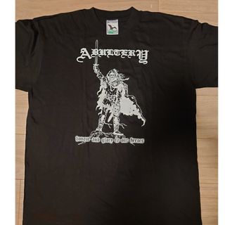 ロックTシャツ【ADULTERY】ブラックメタル(Tシャツ/カットソー(半袖/袖なし))