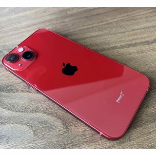 アップル(Apple)の[美品] Apple iPhone 13 256GB レッド(スマートフォン本体)
