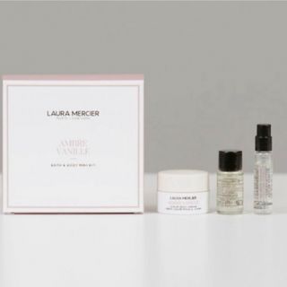 ローラメルシエ(laura mercier)のローラメルシエ　プティ コレクシオン アンバーバニラ t 香水　クリーム　オイル(ボディクリーム)