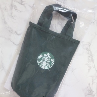 スターバックス(Starbucks)の【新品】台湾スターバックス　タンブラーバッグ サイレン グリーン(トートバッグ)