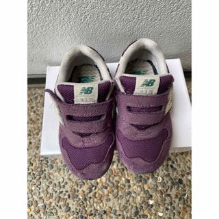 ニューバランス(New Balance)の❁ ニューバランス　子供スニーカー　 キッズ靴　Newbalance  パープル(スニーカー)