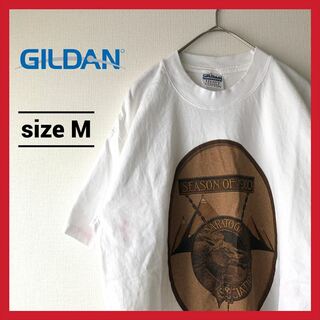 ギルタン(GILDAN)の90s 古着 ギルダン Tシャツ 白T 1900 ゆるダボ M(Tシャツ/カットソー(半袖/袖なし))
