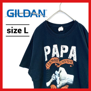 ギルタン(GILDAN)の90s 古着 ギルダン Tシャツ オーバーサイズ ゆるダボ L (Tシャツ/カットソー(半袖/袖なし))