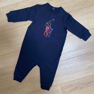 ポロラルフローレン(POLO RALPH LAUREN)のタグ付き新品!ロンパース　6m/70㎝(ロンパース)