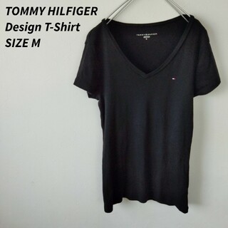 トミーヒルフィガー(TOMMY HILFIGER)のTOMMY HILFIGER　Ｔシャツ　ティーシャツ　ワンポイントロゴ(Tシャツ/カットソー(半袖/袖なし))